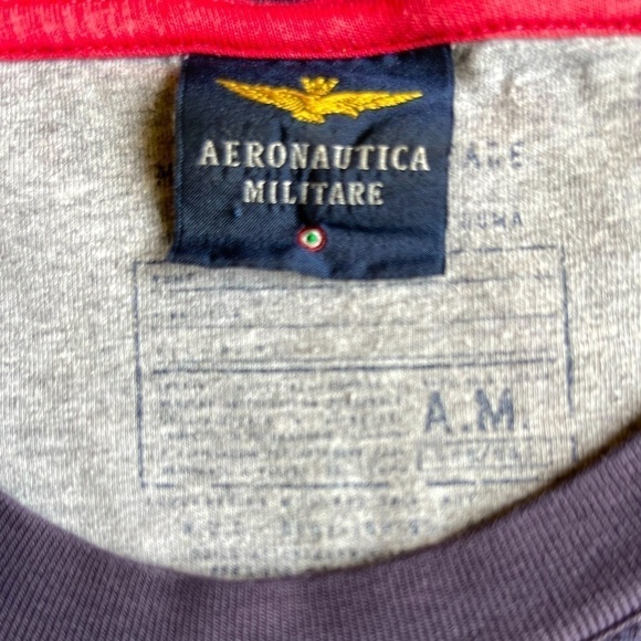 Aeronautica Militare T-Shirt Vintage  X-Large - Picture 4 of 6